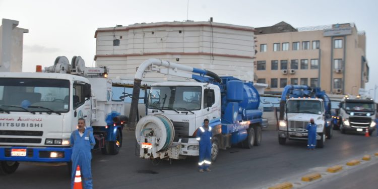 مياه مطروح: رفع حالة التأهب استعدادا لموسم الأمطار