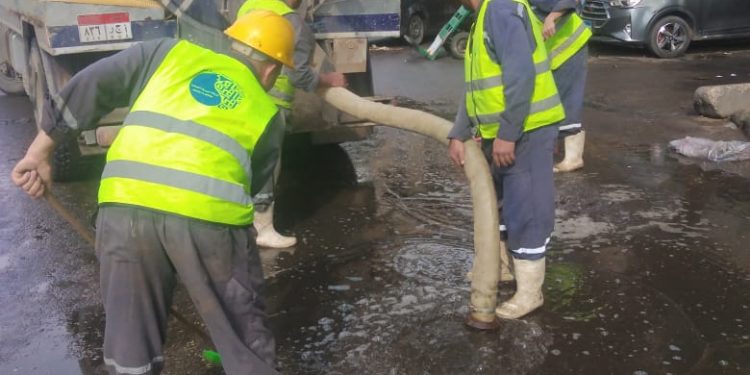 القابضة للمياه: رفع درجات الاستعداد بالمحافظات استعداد لموجة التقلبات الجوية