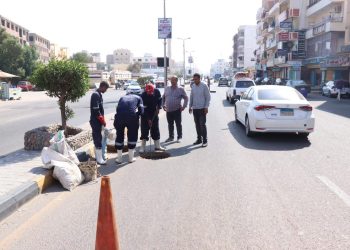 مياه البحر الأحمر تعلن حالة الطوارئ.. وتؤكد جاهزية غرف تصريف الأمطار