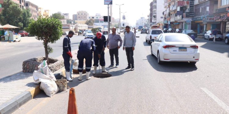 مياه البحر الأحمر تعلن حالة الطوارئ.. وتؤكد جاهزية غرف تصريف الأمطار