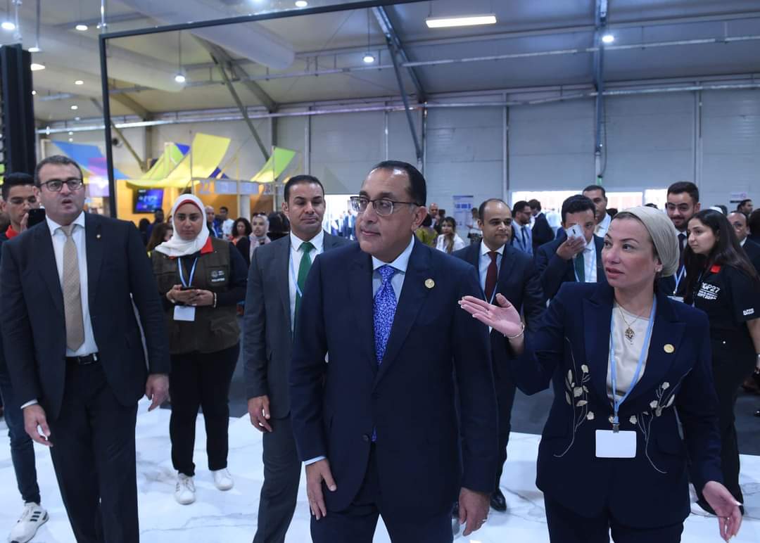 خلال فعاليات مؤتمر تغير المناخ COP27.. رئيس الوزراء يفتتح الجناح المصري بالمنطقة الزرقاء