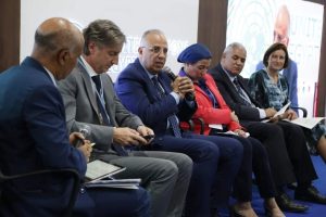 وزير الري يشارك في جلسة "التكيف مع التغيرات المناخية فى قطاع الزراعة" ضمن مؤتمر المناخ