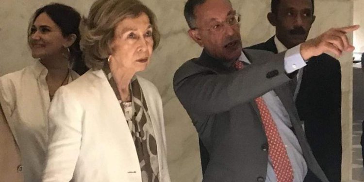 المتحف القومي للحضارة المصرية يستقبل ملكة أسبانيا