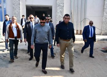 وزير الرياضة يتابع اللمسات النهائية للأعمال الإنشائية بمركز شباب الجزيرة 2