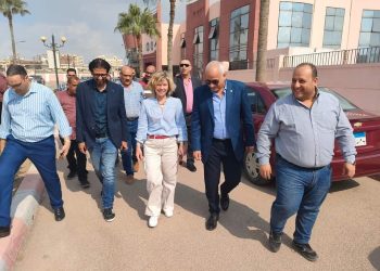 رئيس مياه البحيرة يستقبل وفد الاتحاد الأوروبى لمتابعة موقف مشروعات بقيمة 1.2 مليار جنيها