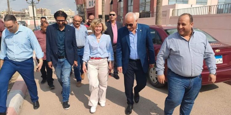 رئيس مياه البحيرة يستقبل وفد الاتحاد الأوروبى لمتابعة موقف مشروعات بقيمة 1.2 مليار جنيها