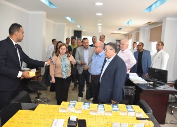 زيارة ومتابعة من الوكالة الأمريكية للتنمية الدولية لمشاريع مياه الأقصر لخدمة 337 ألف مستفيد