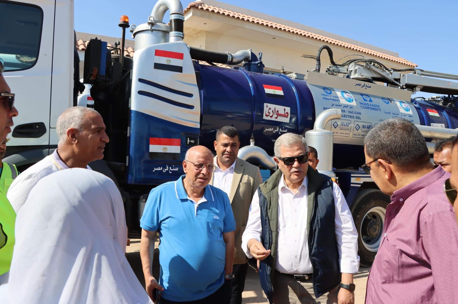 رئيس القابضة للمياه يتابع خطة تأمين خدمات المياه والصرف بشرم الشيخ