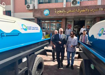 استعدادا لموسم الأمطار.. مياه البحيرة تضيف إلى معداتها أسطول سيارات حديثة