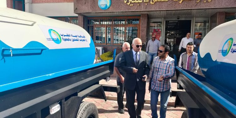 استعدادا لموسم الأمطار.. مياه البحيرة تضيف إلى معداتها أسطول سيارات حديثة