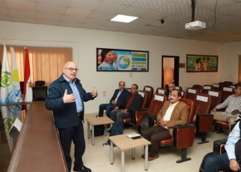 مياه أسيوط تستقبل وفد الوكالة الأمريكية للتنمية الدولية ضمن مشروع IWSS