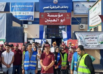 مؤسسة ابو العينين تواصل الانطلاق بقوافل ستر وعافية فى الدقهلية لمساعدة 15 ألف نسمة