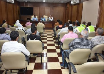 مياه القليوبية تنظم ورشة عمل عن إجراءات السلامة والصحة المهنية