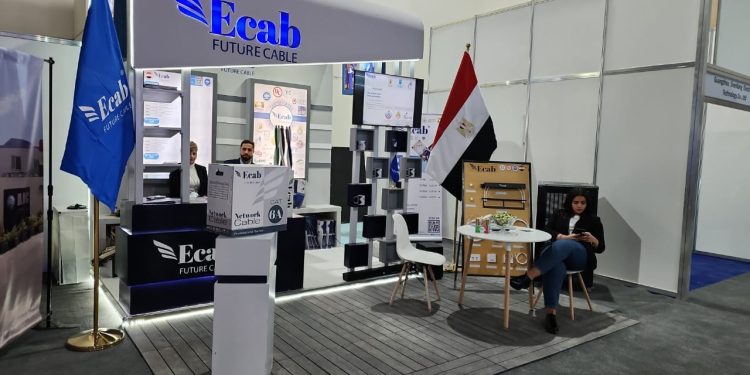 Ecab لكابلات المعلومات يشارك في معرضCairo ICT للاتصالات