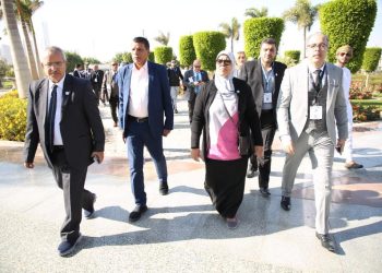 رئيس قطاع الإسكان والمرافق تصطحب الوفود العربية المشاركين بمؤتمر الإسكان العربي الـ7 في زيارة للعاصمة الإدارية 