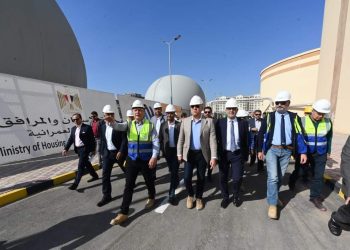 وزير الإسكان يتابع تجارب التشغيل بمحطة التنقية الشرقية لمعالجة الصرف الصحي بالإسكندرية