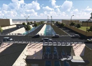 وزير الري يتابع الموقف التنفيذى لمشروع مجموعة قناطر ديروط الجديدة