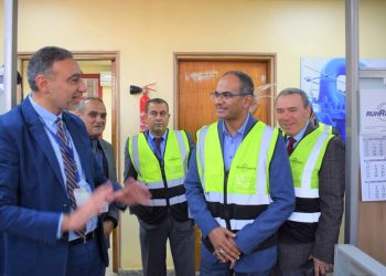 نائب وزير الإسكان يزور مصنع الشركة المصرية الألمانية للطلمبات