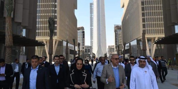 وزير الإسكان يصطحب نظرائه العرب فى زيارة موسعة للعاصمة الإدارية الجديدة