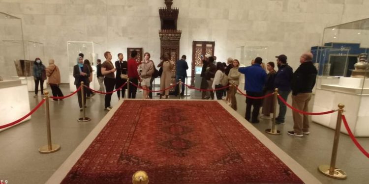 فريق ديزني أون آيس يزور المتحف القومي للحضارة المصرية
