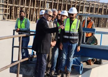 رئيس القابضة للمياه يتفقد توسعات مرفق مياه شربين بالدقهلية.. يخدم 750 ألف نسمة