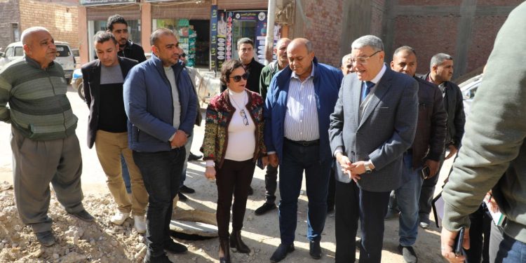 “مياه المنيا” تتابع إنشاء محطة صرف صحي بمشروع تطوير عواصم المدن