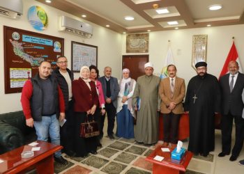 مياه أسيوط تستقبل أعضاء لجنة المجتمع المدني لتطوير خدمات المياه والصرف الصحي