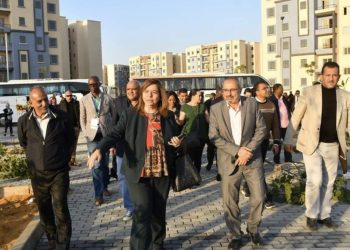 رئيس صندوق "الإسكان الاجتماعي" وأعضاء الاتحاد الأفريقي يزورون العاصمة الإدارية الجديدة