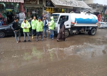 رئيس مياه البحيرة يتابع إستمرار رفع حالة الاستعداد لمواجهة الأمطار… هلى مدار 24 ساعة