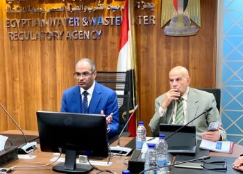 نائب وزير الإسكان يلتقى الاستشارى الدولى المسئول عن مسودة الاستراتيجية القومية لقطاع المياه