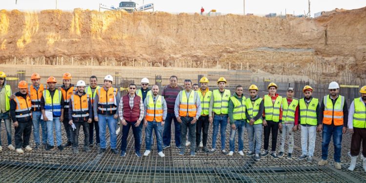 “كونتكت للتطوير العقارى” تبدأ تنفيذ أعمال الخرسانة لمشروع “Mercury Business Complex”