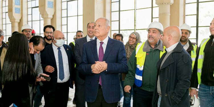 التسليم مارس 2023 .. كونستك قاربت الانتهاء من” المبني الجديد” لمقر جامعة الدول العربية