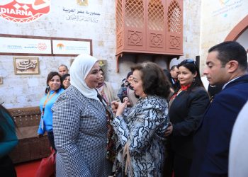 مؤسسة أبو العينين الخيرية تشارك في معرض “ديارنا ” للحرف اليدوية والتراثية