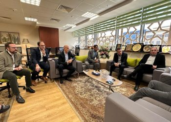 رئيس شركة العاصمة يستقبل وفدا من البرلمان الأوروبي