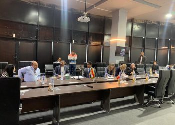 وفدٌ من السفارة الأمريكية بالقاهرة يزور مدينة العلمين الجديدة ويتفقد أهم معالمها