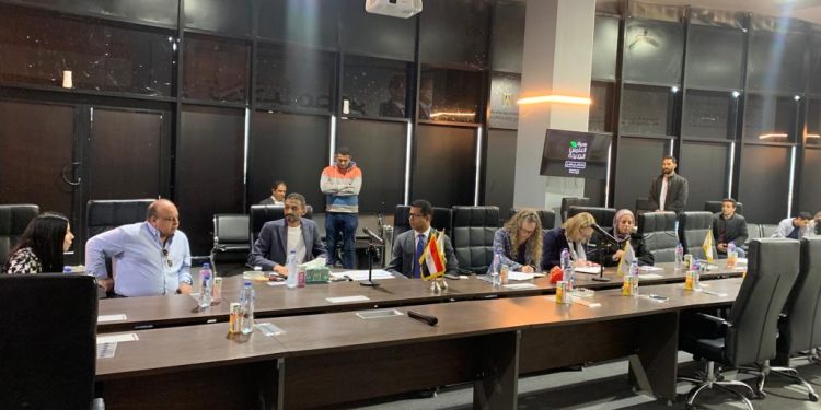 وفدٌ من السفارة الأمريكية بالقاهرة يزور مدينة العلمين الجديدة ويتفقد أهم معالمها