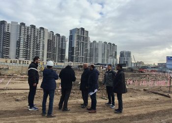 مسئولو الإسكان في جولة تفقدية بمشروعات تطوير منطقة مثلث ماسبيرو بالقاهرة