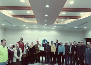 مياه الشرب بدمياط ...الحصول على شهادة تجديد إعتماد نظام إمداد محطة مياه السلام