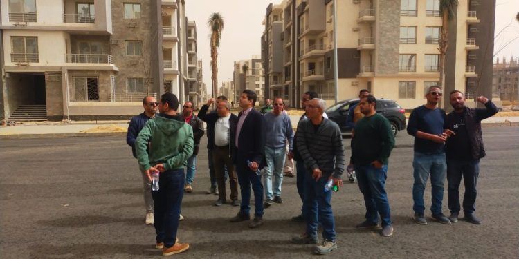 رئيس جهاز الشيخ زايد يتفقد سير العمل بوحدات "جنة" بتوسعات المدينة.. ويتابع أعمال التطوير بالحي الـ8