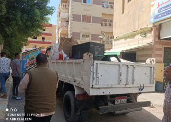 رئيس جهاز العبور : حملات صباحية ومسائية بمختلف المناطق  لرفع الإشغالات وإزالة المخالفات