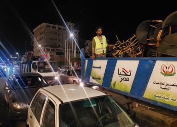 رئيس جهاز دمياط الجديدة: تنفيذ حملة لإزالة الإشغالات والقضاء على الظواهر العشوائية بالمدينة