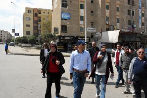 رئيس جهاز مدينة القاهرة الجديدة يتفقد الأعمال الجارية بالمشروعات السكنية وأعمال المرافق والتطوير بالمدينة