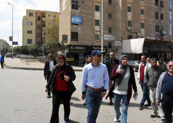 رئيس جهاز مدينة القاهرة الجديدة يتفقد الأعمال الجارية بالمشروعات السكنية وأعمال المرافق والتطوير بالمدينة