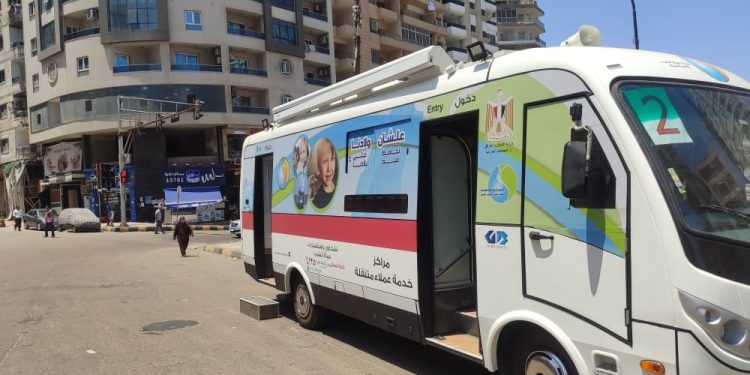 مياه الإسكندرية تعلن عن أماكن تواجد سيارات خدمة العملاء حتى 30 إبريل