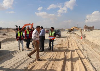 بمساحة 12494فدان.. رئيس جهاز 6 أكتوبر يتفقد أعمال المرافق الجارية بمنطقة الحزام الأخضر