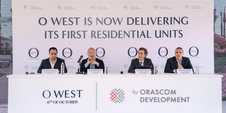 أوراسكوم للتنمية تبدأ في تسليم أولى مراحل الوحدات السكنية في مدينة O West