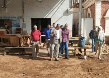 رئيس مياه المنيا يتفقد اعمال تطوير واحلال وتجديد محطة ارض سلطان المرشحة بالمنيا.. بطاقة 475ل/ث