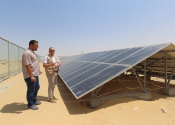 رئيس مياه سيناء يتفقد محطات مياه الشرب والصرف الصحى بوسط سيناء