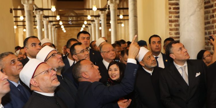 بحضور الإمام الطيب.. افتتاح مسجد الظاهر بيبرس بعد انتهاء ترميمه