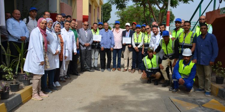 مياه الشرب بالجيزة: حصول محطة معالجة صرف صحي أم دينار على شهادة TSM